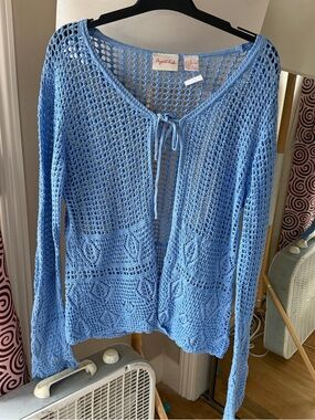 Y2k crochet cardigan
